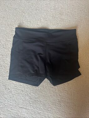 Aeropostale Black Athletic Performance Shorts